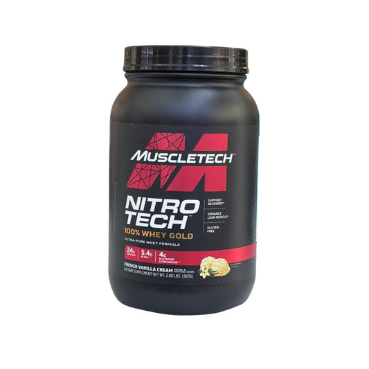 Muscletech Nitro Tech 100% whey Gold French Vanila Cream 907gm