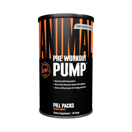 Animal Pre-workout Pump Pill Packs 30 packs
