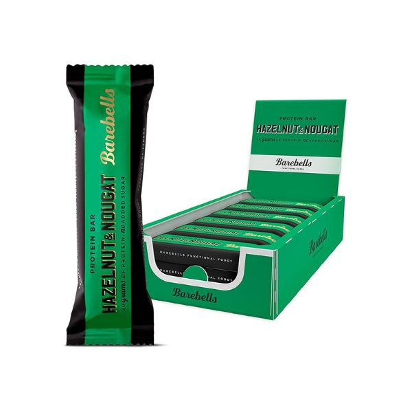Barebells Hazelnut & Nougat Protein Bar 12 x 55g