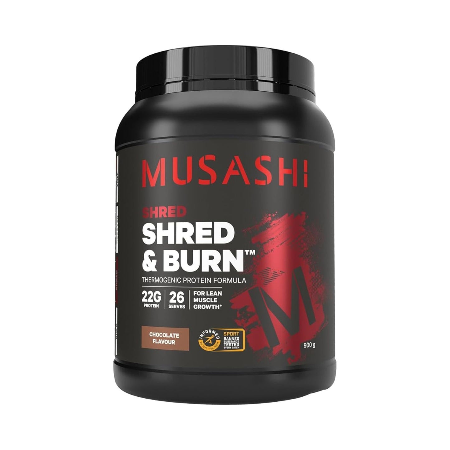 Musashi Shred & Burn 900gm