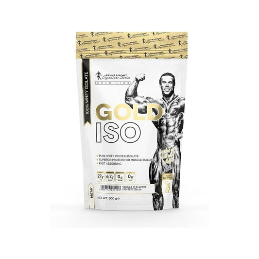 Kevin Levrone Gold ISO 500g Vanilla whey protein isolate - Nutrition Hub Online UAE