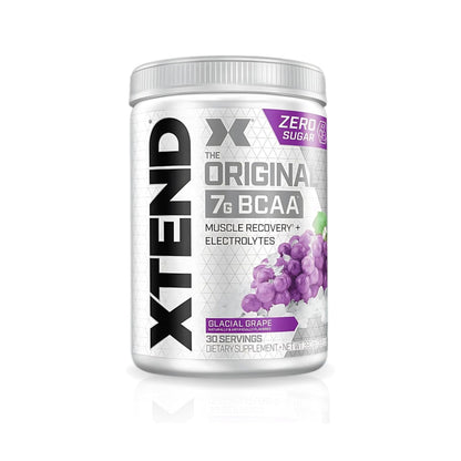 XTEND The Original BCAA Muscle Recovery with Electrolytes 390g 30 Servings Glacial Grape