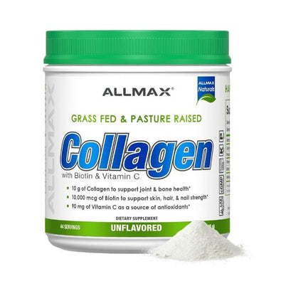 ALLMAX Grass-Fed & Pasture-Raised Collagen Peptides 44 servings 440 gm