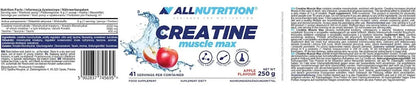 Allnutrition Creatine Muscle max 250gm 41 servings